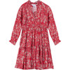 Sienna Kids Dress, Red Forest - Dresses - 1 - thumbnail