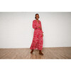 Women's Sienna Maxi, Red Forest - Dresses - 4