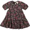 Winter Floral Celebration Dress, Floral Print - Dresses - 1 - thumbnail