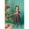Winter Floral Celebration Dress, Floral Print - Dresses - 2