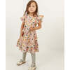 Modern Floral Twirl Dress, Floral Print - Dresses - 3