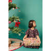 Winter Floral Celebration Dress, Floral Print - Dresses - 4