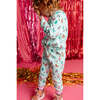 Santa Rib Lounge Set, Santa Print - Mixed Apparel Set - 4