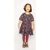 Winter Floral Celebration Dress, Floral Print - Dresses - 6