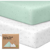 Fitted Crib Sheet, Bunnies - Crib Sheets - 1 - thumbnail