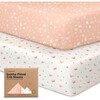Fitted Crib Sheet, Butterflies - Crib Sheets - 1 - thumbnail