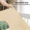 Gentle Bamboo Fitted Mini Crib Sheets, Hedges - Crib Sheets - 3