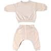 Fleece Jogsuit, Blush - Mixed Apparel Set - 1 - thumbnail