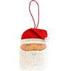 Cocoa Santa Ornament, Caramel - Ornaments - 1 - thumbnail