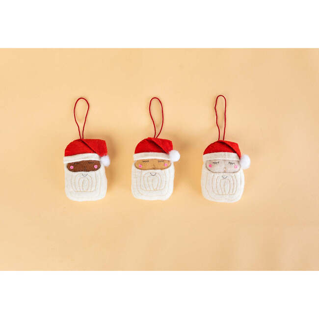 Cocoa Santa Ornament, Chocolate - Ornaments - 3