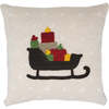 Holiday Sleigh Pillow - Decorative Pillows - 1 - thumbnail