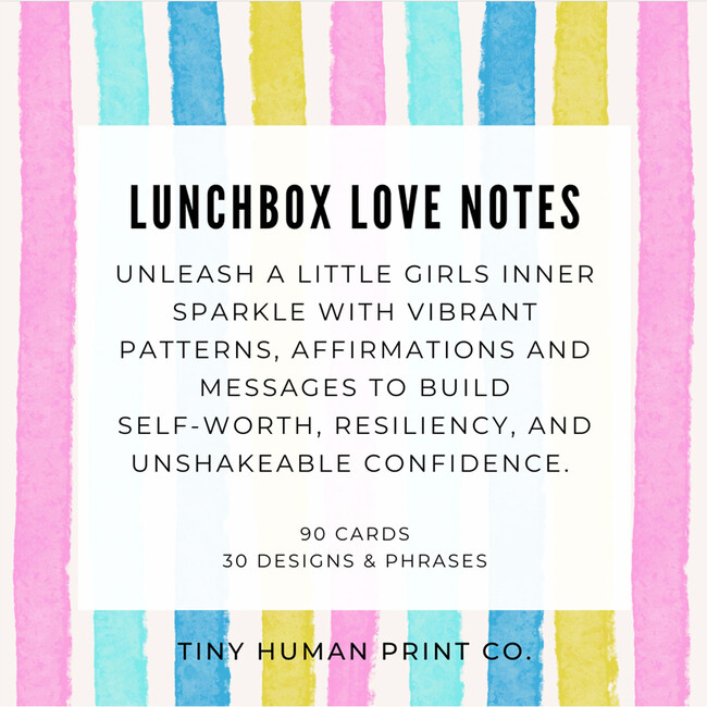 Pink Power Lunchbox Love Notes