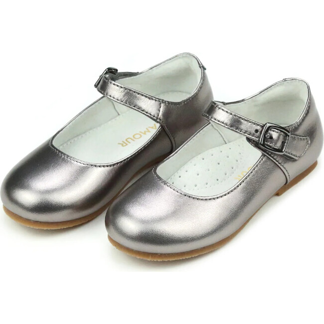 Rebecca Special Occasion Flat, Pewter
