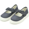 Zoe Bow Mary Jane, Gray - Mary Janes - 1 - thumbnail