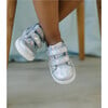 Kenzie Double Velcro Sneaker, Holographic - Sneakers - 2