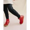 Marla Perforated Boot, Red - Boots - 2