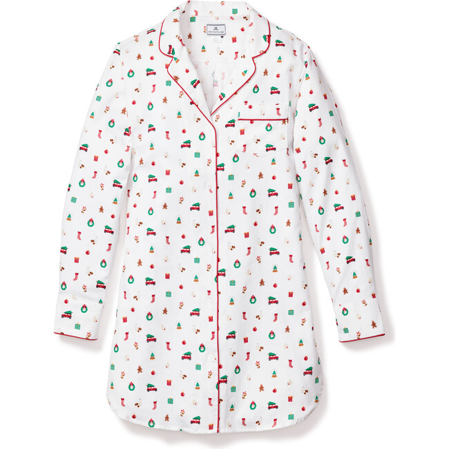 Women's Nightshirt, Winter Nostalgia