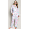 Women's Pajama Set, Vintage Ornaments - Pajamas - 2