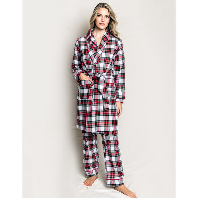 Women's Robe, Balmoral Tartan - Robes - 2