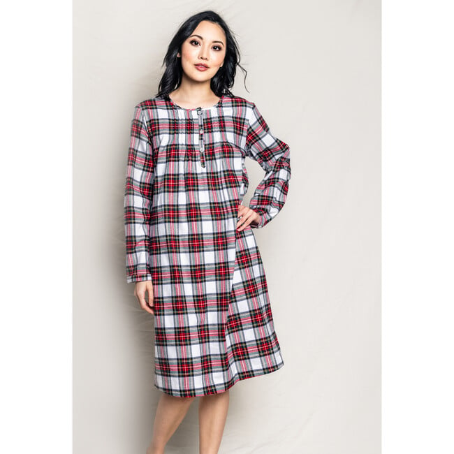 Women's Beatrice Nightgown, Balmoral Tartan - Nightgowns - 2