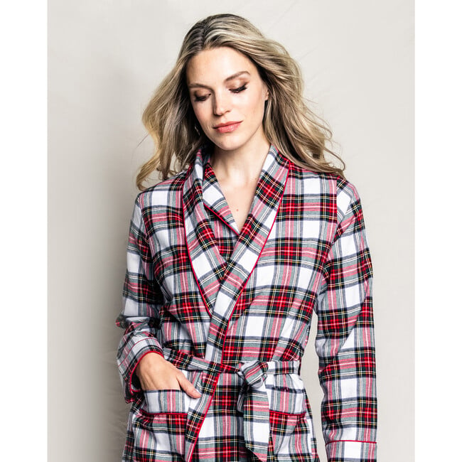 Women's Robe, Balmoral Tartan - Robes - 3