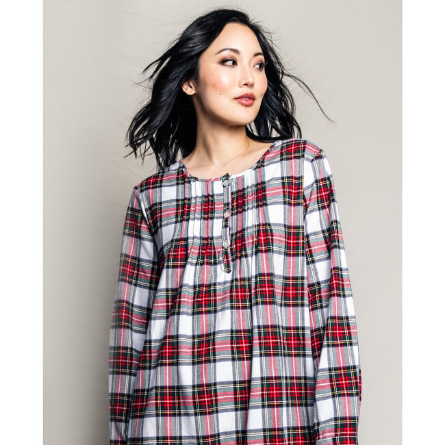 Women's Beatrice Nightgown, Balmoral Tartan - Nightgowns - 3