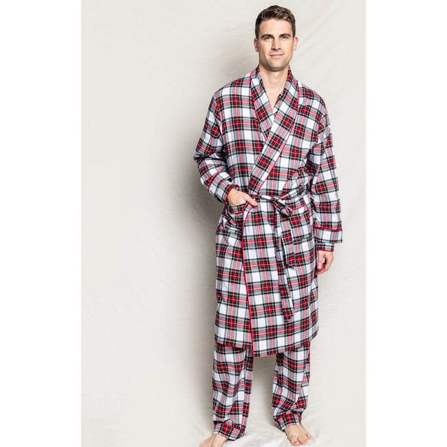 Men's Robe, Balmoral Tartan - Robes - 2