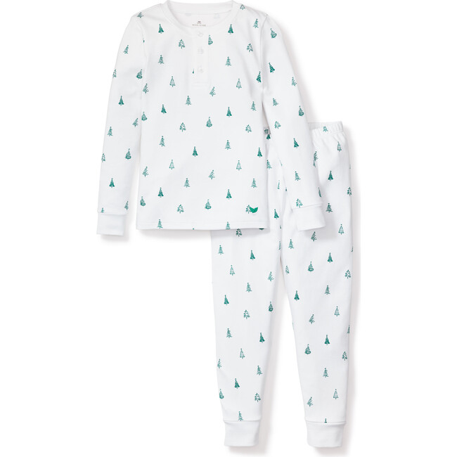 100% Pima Cotton Pajamas, Evergreen Trees