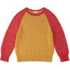 Cashmere Alpaca Sweater, Yellow - Sweaters - 1 - thumbnail