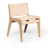 Wooden Montessori Chair, Natural - Kids Seating - 1 - thumbnail