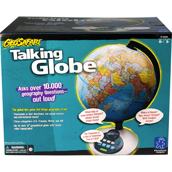 GeoSafari® Talking Globe™ Educational Insights STEM Toys