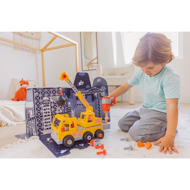 Design & Drill Bolt Buddies Crane - Educational Toys - 6