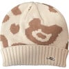 Ollie Jacquard Beanie Hat, Nutmeg Beary - Hats - 1 - thumbnail