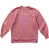 Have Fun Oversized Pullover, Primrose - Sweatshirts - 1 - thumbnail