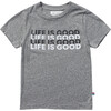 Good Times Crew Neck T-Shirt, White - T-Shirts - 1 - thumbnail