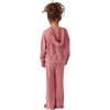Hacci Zipped Long Sleeve Hoodie, Primrose - Sweatshirts - 3