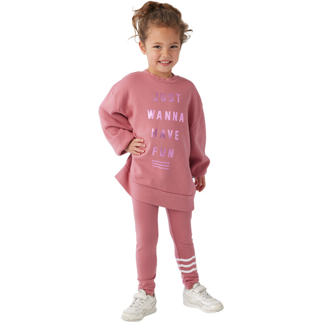 Have Fun Oversized Pullover, Primrose - Sweatshirts - 4