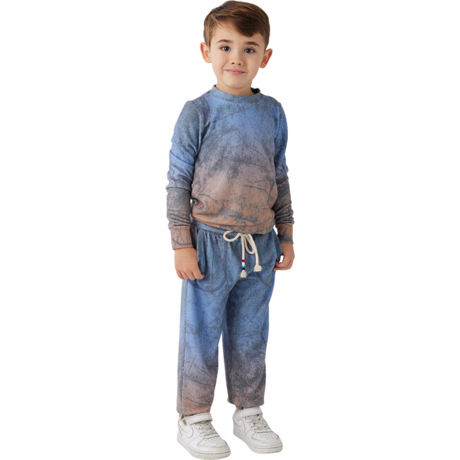 Forest Sunset Long Sleeve Pullover, Multicolor - Sweatshirts - 2