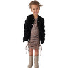 Waves Long Sleeve Bomber Jacket, Black - Jackets - 4