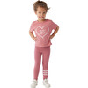 Corazon Crossback Short Sleeve Tee, Primrose - T-Shirts - 2
