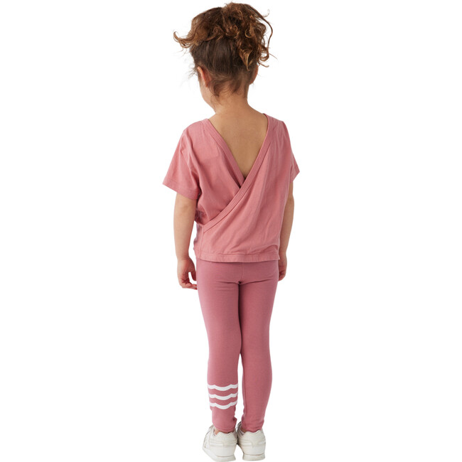 Corazon Crossback Short Sleeve Tee, Primrose - T-Shirts - 3