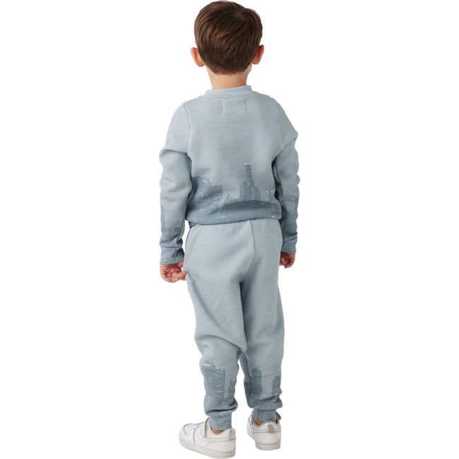 Crew Neck Long Sleeve Pullover, Downtown Dusk - Sweatshirts - 3