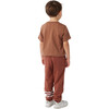 Bear Waves Short Sleeve Crew T-Shirt, Tobacco - T-Shirts - 3