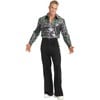 Men's Black Disco Pants - Costumes - 1 - thumbnail