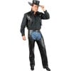 Cowboy Faux Leather Chaps & Vest Men's Set - Costumes - 1 - thumbnail