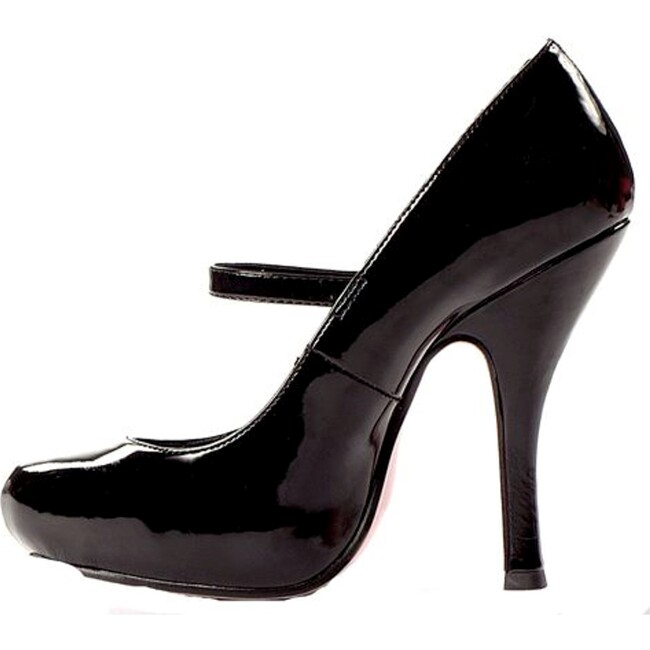 Mary Jane Baby Doll Black Women's High Heel Shoe
