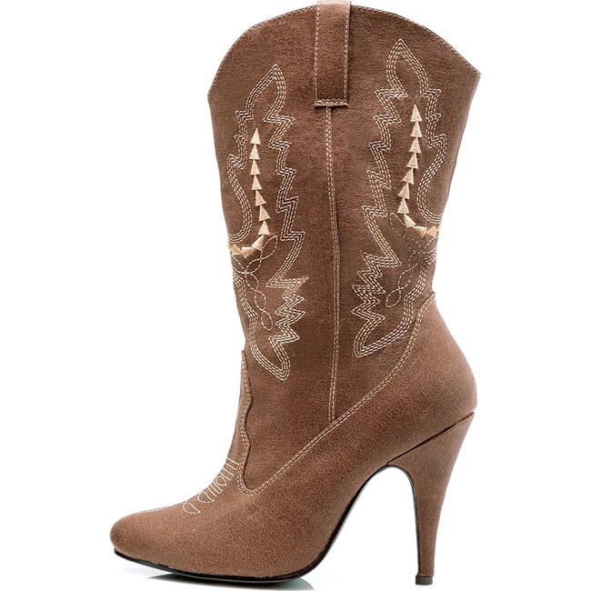 Cowgirl Brown High Heel Boots