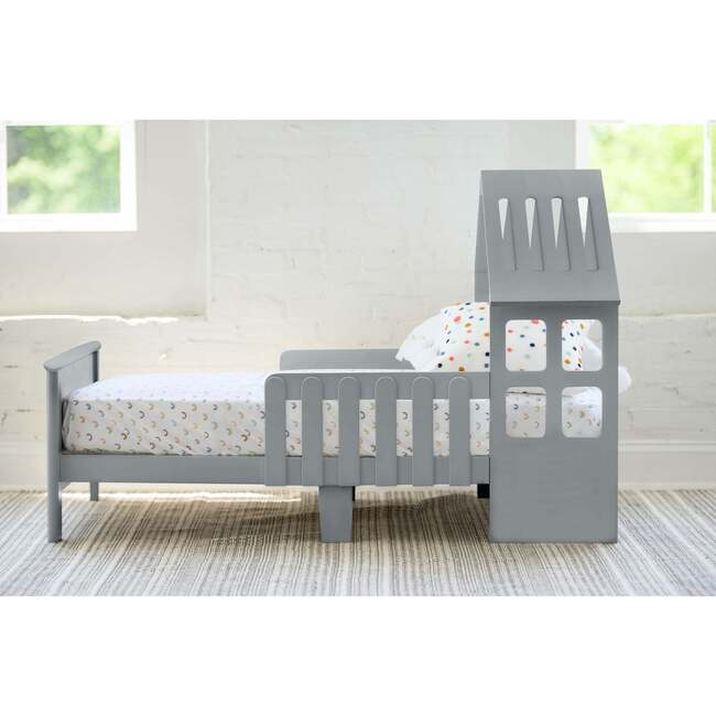 Lil' House Toddler Bed Silver Drop - Beds - 4