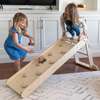 2-in-1 Folding Learn 'N Slide Natural - Play Tables - 2