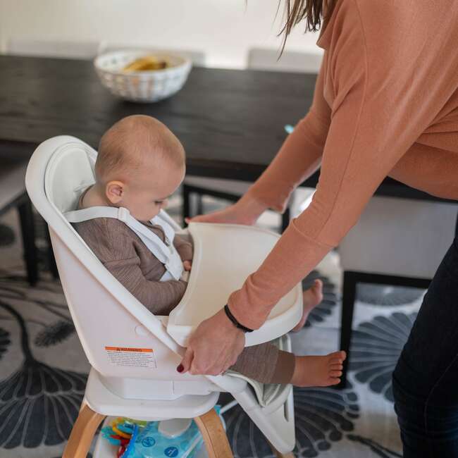 2-in-1 Turn-A-Tot High Chair with 360° Swivel Cream - Kids Seating - 4